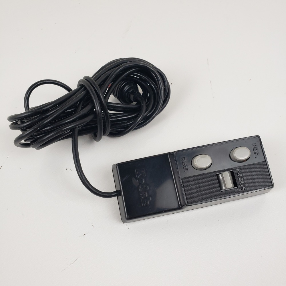 Kodak Carousel Slide Projector Wired Remote Control Focus Forward Rev